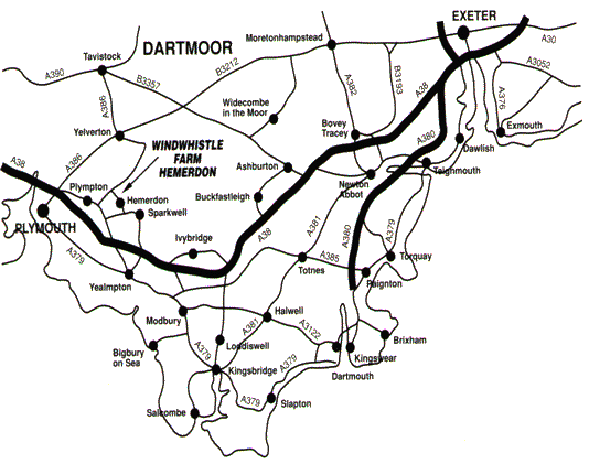 Route To Windwhistle Farm GuestHouse